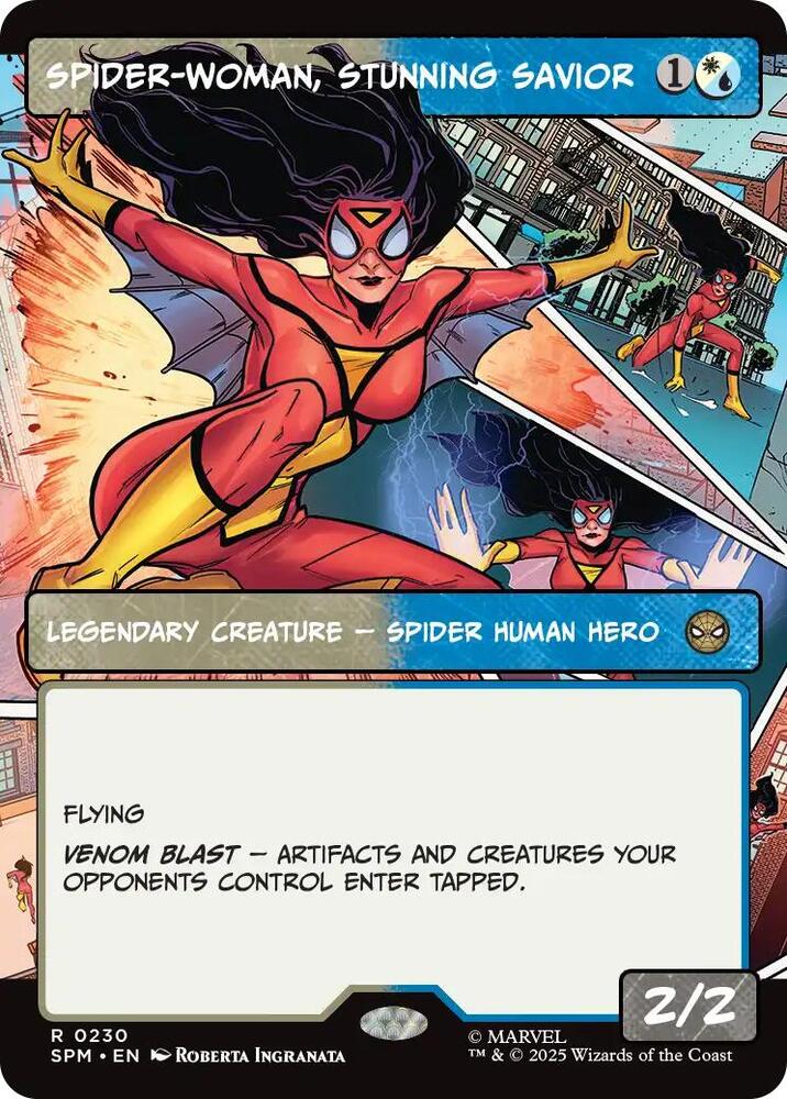 Spider-Woman Stunning Savior 230 (Marvel's Spider-Man)  - Showcase
