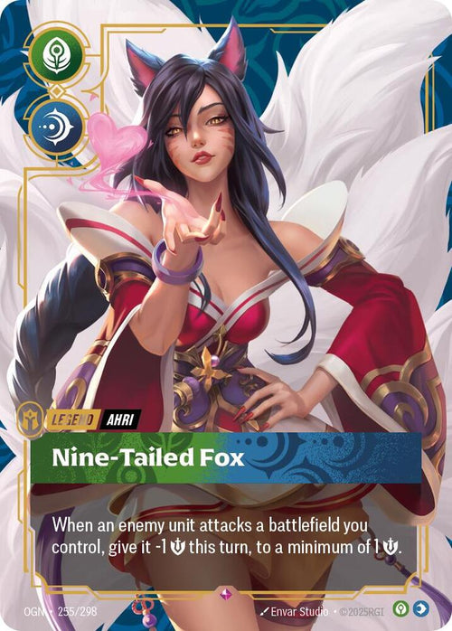 Ahri - Nine Tailed Fox 255/298 (Origins)  - Foil