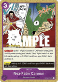 Nez-Palm Cannon OP04-075 (Kingdoms of Intrigue Pre-Release Cards) 