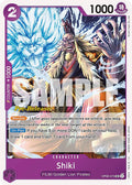Shiki OP06-073 (Wings of the Captain Pre-Release Cards) 