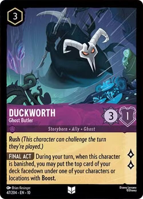 Duckworth, Ghost Butler 47/204 (Whispers in the Well) 