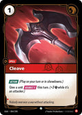 Cleave 4/298 (Origins) 