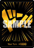 DON!! (Black and Gold)  (One Piece Promotion Cards)  - Foil