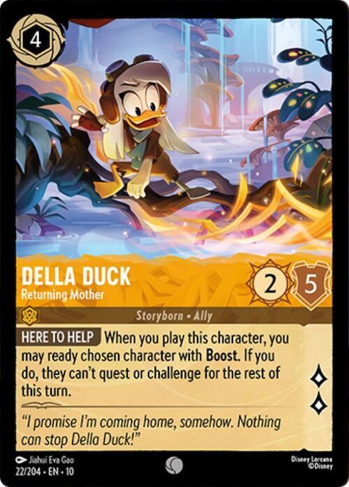 Della Duck, Returning Mother 22/204 (Whispers in the Well) 