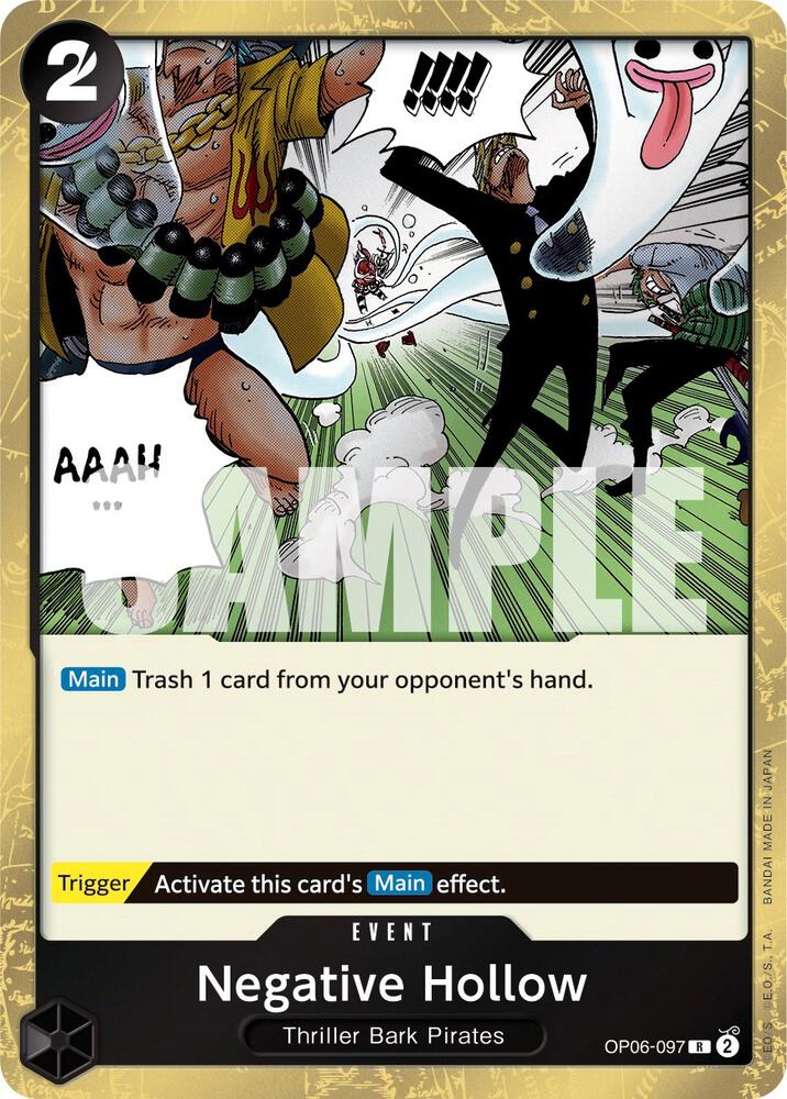 Negative Hollow OP06-097 (Wings of the Captain)  - Foil