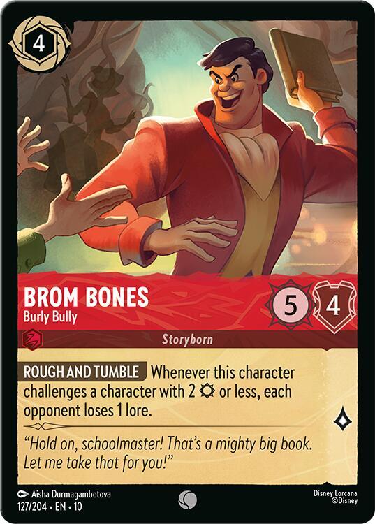 Brom Bones, Burly Bully 127/204 (Whispers in the Well) 