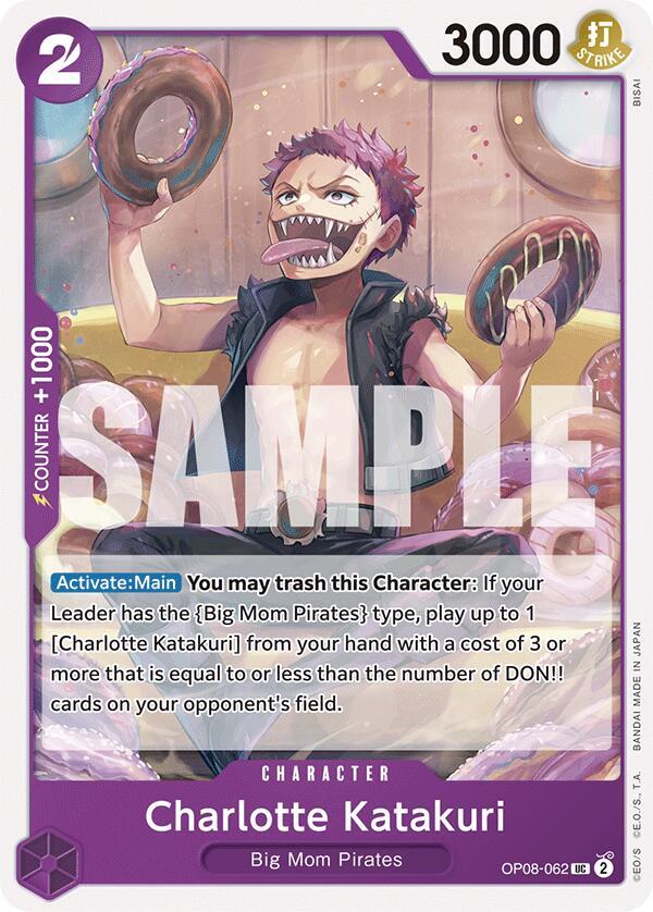 Charlotte Katakuri OP08-062 (Two Legends) 