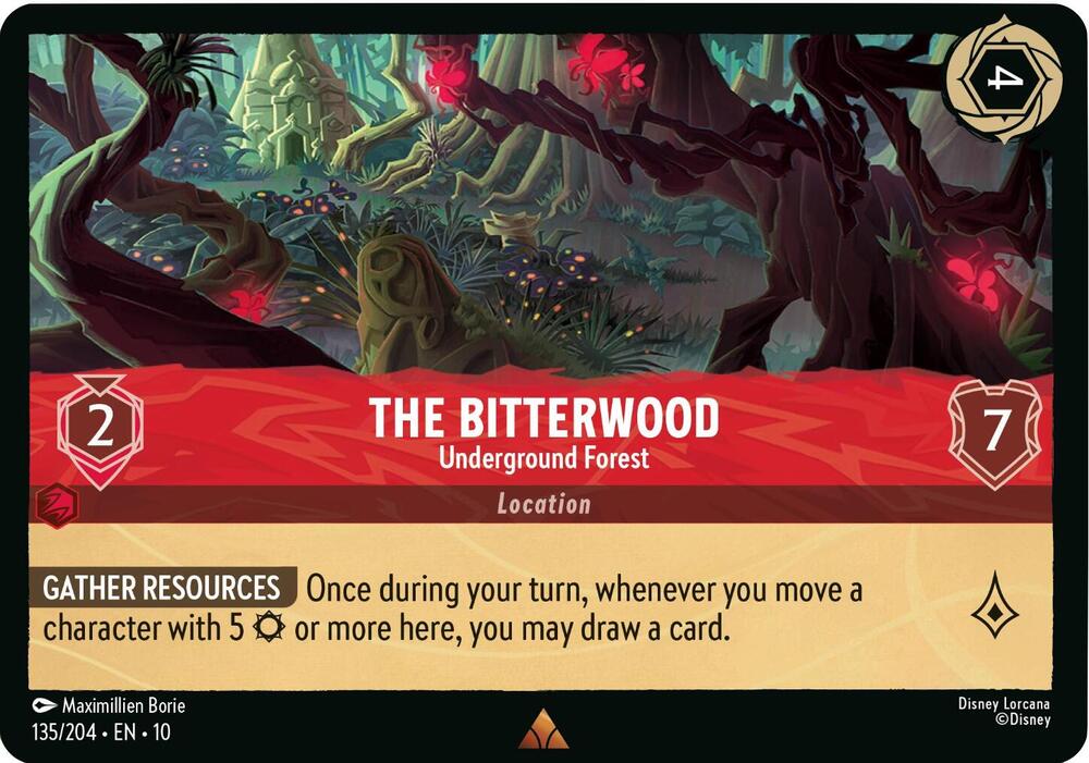The Bitterwood, Underground Forest 135/204 (Whispers in the Well) 