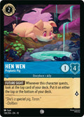 Hen Wen, Prophetic Pig 138/204 (Whispers in the Well) 