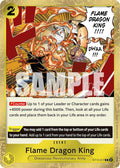 Flame Dragon King ST13-017 (Ultra Deck: The Three Brothers)  - Foil
