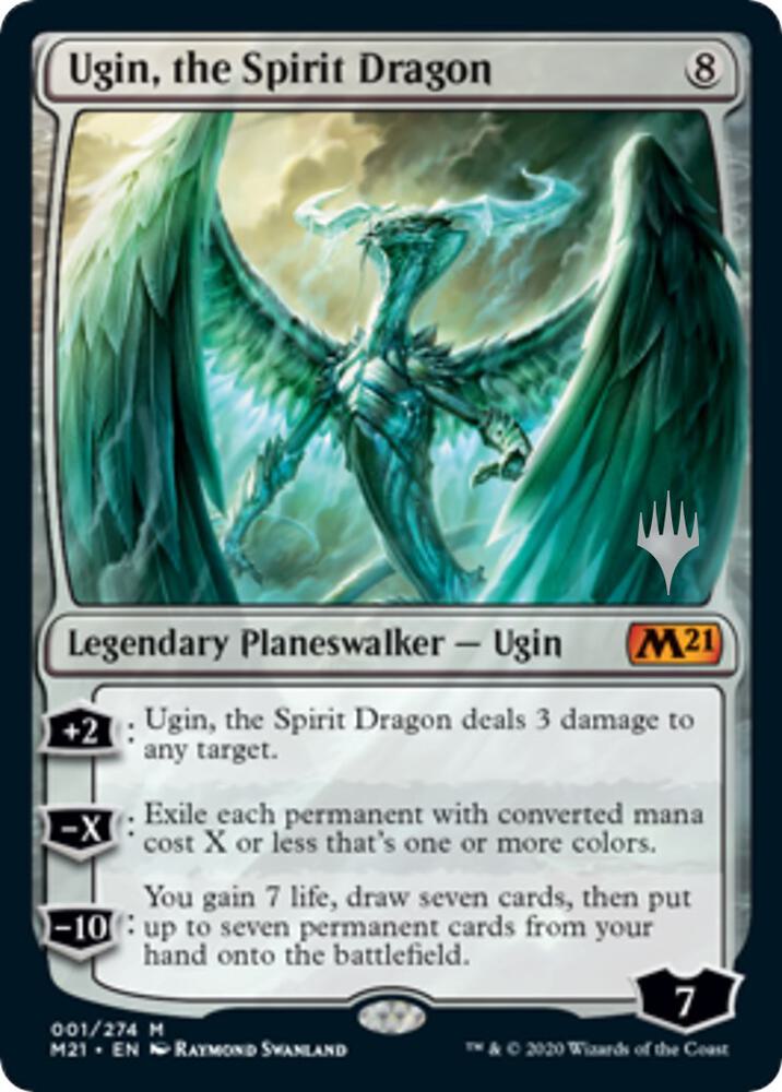 Ugin the Spirit Dragon 1 (Promo Pack: Core Set 2021) 