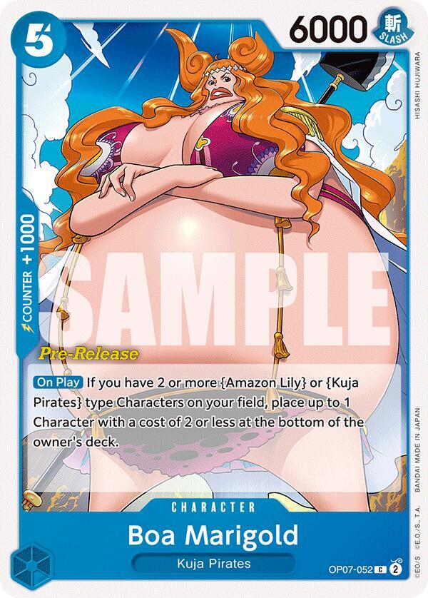 Boa Marigold OP07-052 (500 Years in the Future Pre-Release Cards) 