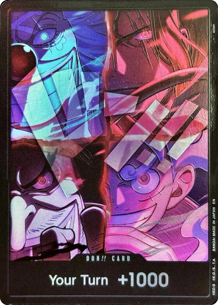 DON!! (English Version 2nd Anniversary Set)  (One Piece Promotion Cards)  - Foil
