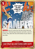 Just Shut Up and Come with Us!!! EB01-009 (Premium Booster -The Best- Vol. 2)  - Pirate Foil