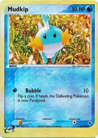 Mudkip 59/109 (EX Ruby and Sapphire)  - Reverse Holofoil