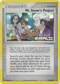 Mr. Stone's Project 79/106 (Emerald)  - Reverse Holofoil