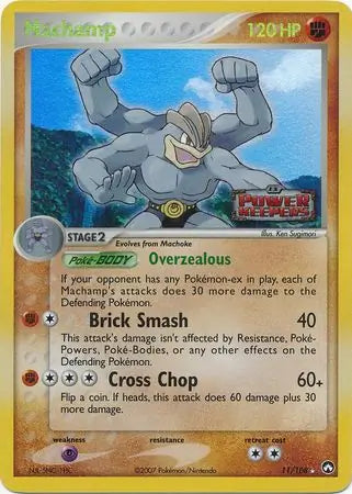 Machamp 11/108 (Power Keepers)  - Reverse Holofoil