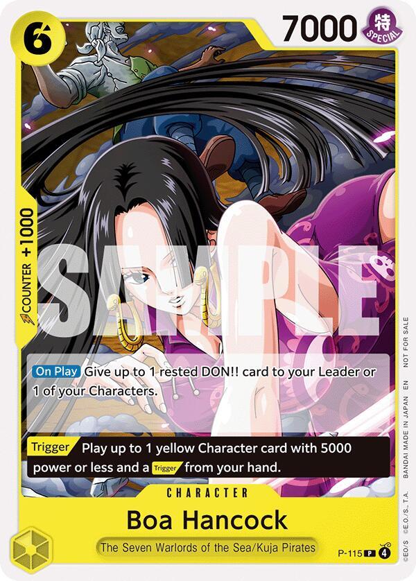 Boa Hancock (OP15 Release Event) P-115 (One Piece Promotion Cards) 