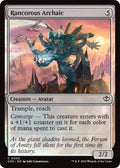 Rancorous Archaic 2 (Secrets of Strixhaven) 