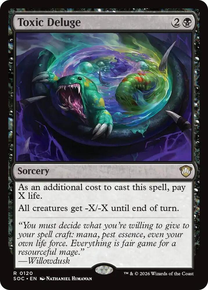 Toxic Deluge 120 (Commander: Secrets of Strixhaven) 