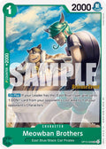 Meowban Brothers OP15-028 (Adventure on Kami's Island Release Event Cards) 