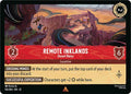 Remote Inklands, Desert Ruins 135/204 (Wilds Unknown)  - Cold Foil