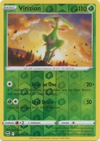 Virizion 014/195 (SWSH12: Silver Tempest)  - Reverse Holofoil