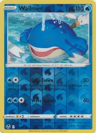 Wailmer 037/195 (SWSH12: Silver Tempest)  - Reverse Holofoil