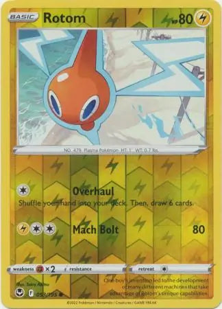 Rotom 053/195 (SWSH12: Silver Tempest)  - Reverse Holofoil