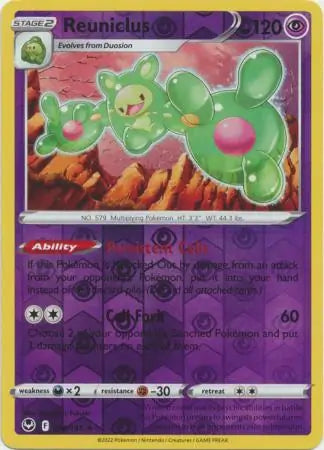 Reuniclus 078/195 (SWSH12: Silver Tempest)  - Reverse Holofoil