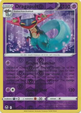 Dragapult 089/195 (SWSH12: Silver Tempest)  - Reverse Holofoil