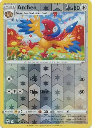 Archen 146/195 (SWSH12: Silver Tempest)  - Reverse Holofoil