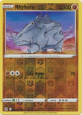 Rhyhorn 089/196 (SWSH11: Lost Origin)  - Reverse Holofoil