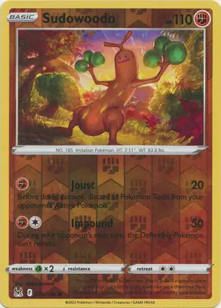 Sudowoodo 094/196 (SWSH11: Lost Origin)  - Reverse Holofoil