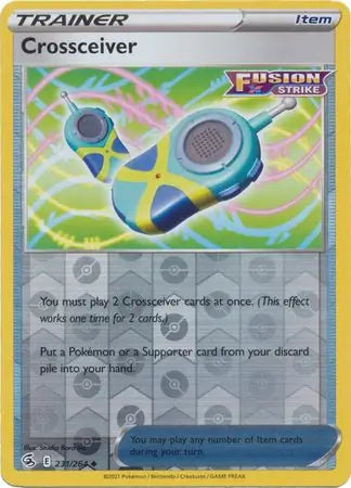 Crossceiver 231/264 (SWSH08: Fusion Strike)  - Reverse Holofoil