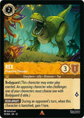 Rex, Protective Dinosaur 10/204 (Wilds Unknown)  - Cold Foil