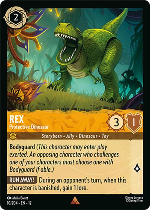 Rex, Protective Dinosaur 10/204 (Wilds Unknown) 