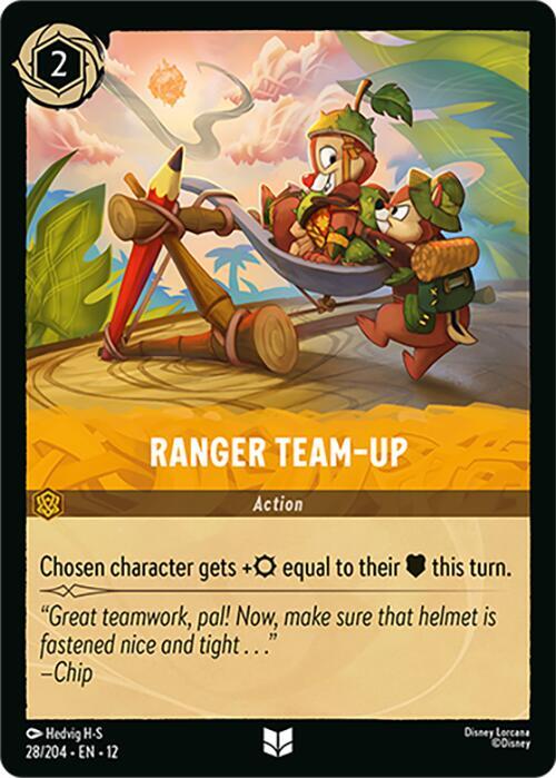 Ranger Team Up 28/204 (Wilds Unknown) 