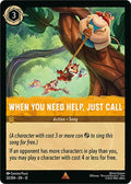 When You Need Help, Just Call 32/204 (Wilds Unknown)  - Cold Foil