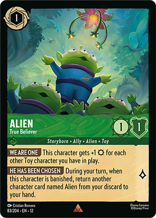 Alien True Believer 83/204 (Wilds Unknown) 
