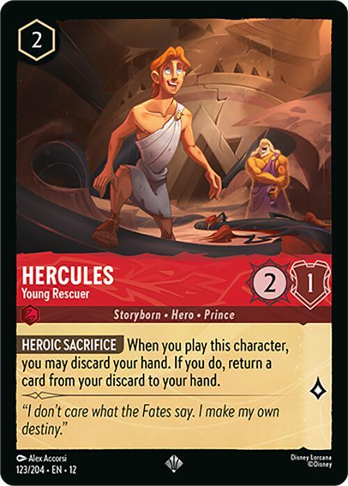 Hercules Young Rescuer 123/204 (Wilds Unknown) 