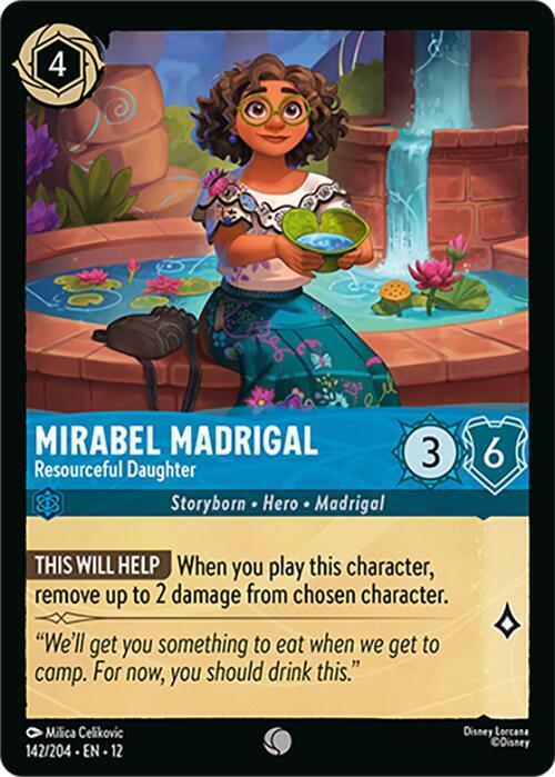 Mirabel Madrigal, Resourceful Daughter 142/204 (Wilds Unknown)  - Cold Foil