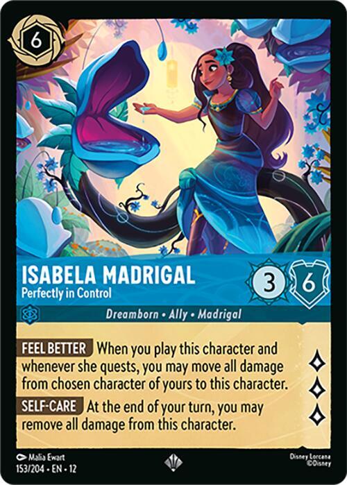 Isabela Madrigal Perfectly in Control 153/204 (Wilds Unknown) 