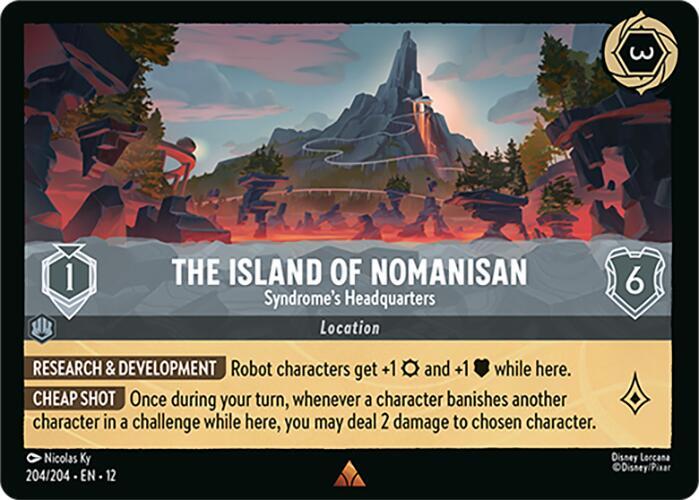 The Island of Nomanisan Syndrome's Headquarters 204/204 (Wilds Unknown) 