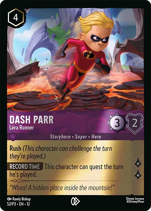 Dash Parr Lava Runner 61/204 (Wilds Unknown) 