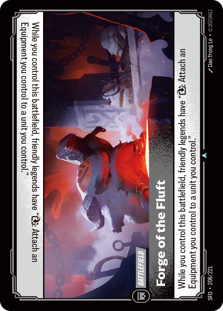 Forge of the Fluft 208/221 (Spiritforged)  - Foil