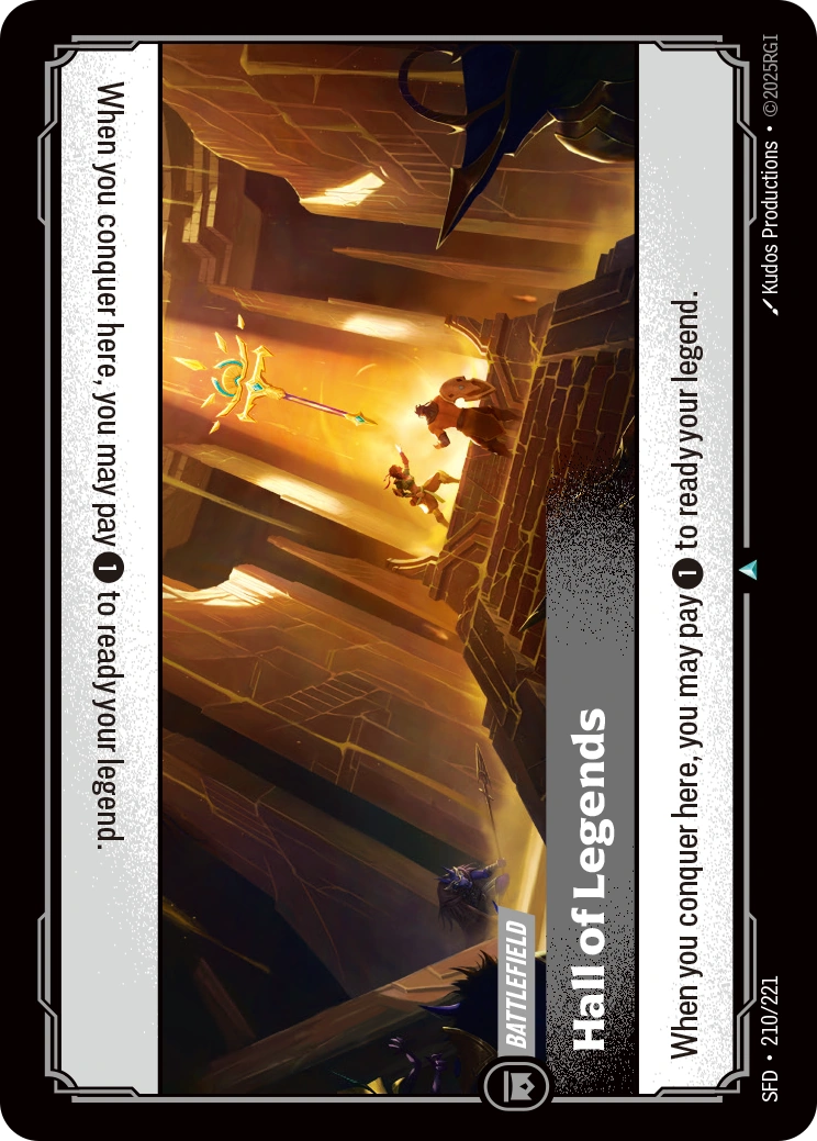Hall of Legends 210/221 (Spiritforged)  - Foil