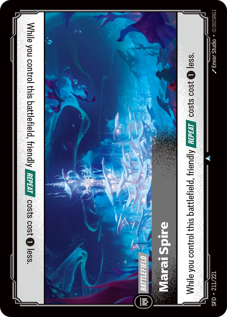 Marai Spire 211/221 (Spiritforged)  - Foil