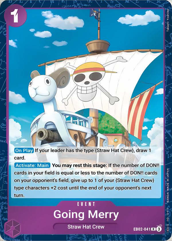 Going Merry EB02-041 (Extra Booster: Anime 25th Collection)  - Foil