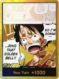 DON!! (Luffy) (Gold)  (Adventure on Kami's Island)  - Foil